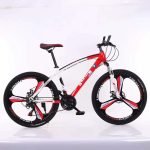 Carbon Steel 26'' 3 Knife Wheels Bike With 21 Speeds (Red)