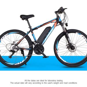 e-Bike 26'' With 21 Speeds (Blue)
